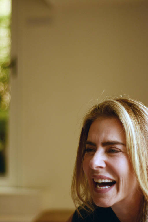 A atriz Maitê Proença no hotel Emiliano, em São Paulo, durante entrevista para a coluna Mônica Bergamo, em janeiro de 2018. 