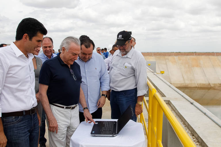 O presidente Michel Temer participa de cerimônia de inauguração da 2ª Estação de Bombeamento do Eixo Norte do Projeto de Integração do Rio São Francisco, em Cabrobó (PE)