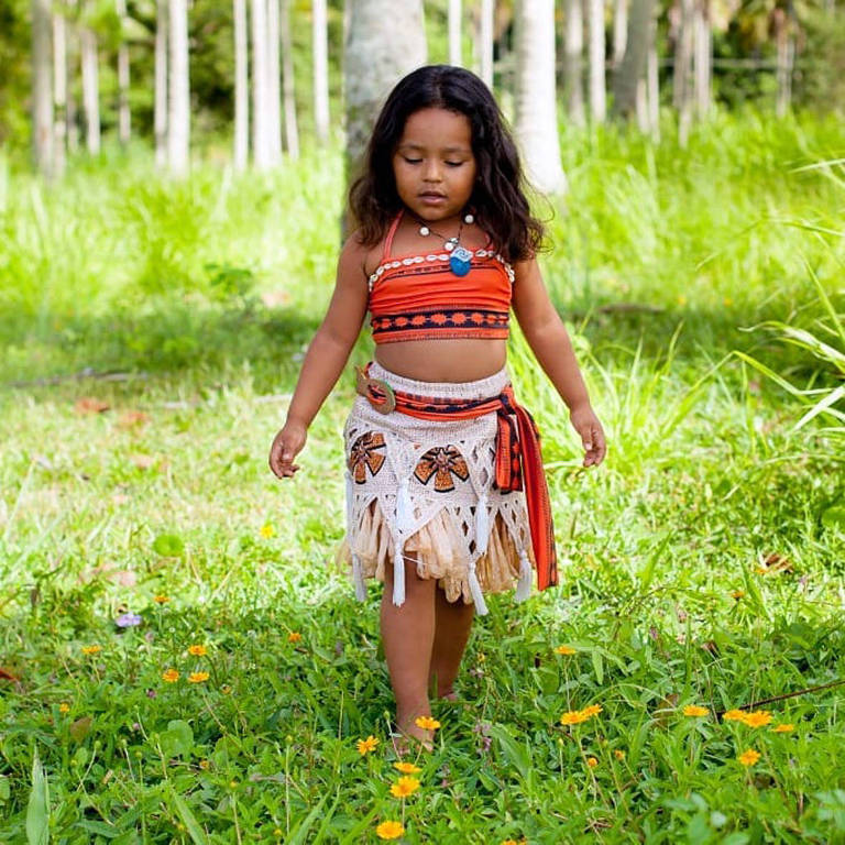 Fantasia Moana para o carnaval 2018.