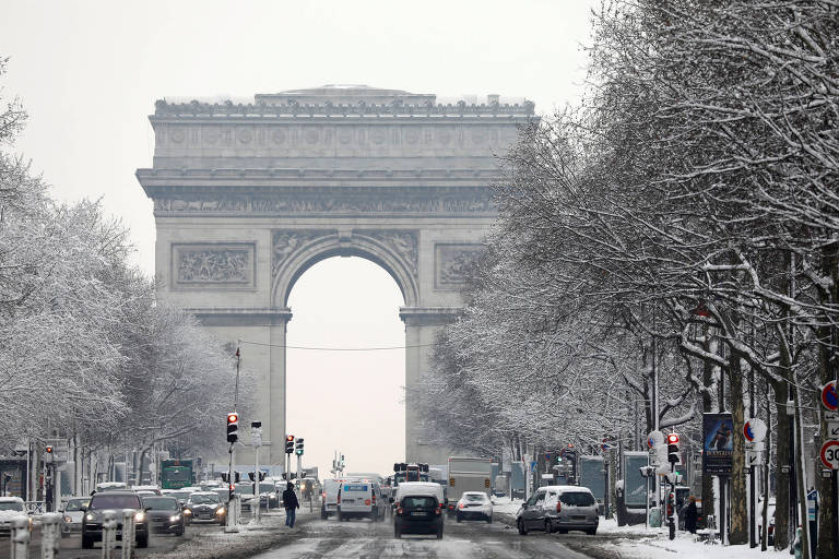 Neve na França