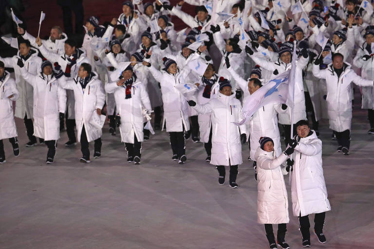 Cerimônia de abertura da Olimpíada de Inverno 2018