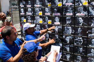 Servidores reivindicam pagamento dos salários no Rio de Janeiro