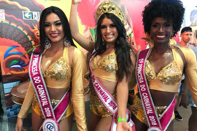 Rainha e princesas do Carnaval dormem duas horas por dia