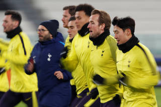 Champions League - Tottenham Hotspur Training