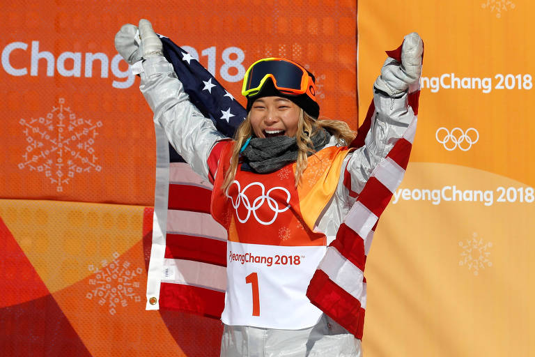Fenômeno adolescente dos EUA é ouro no snowboard na Olimpíada