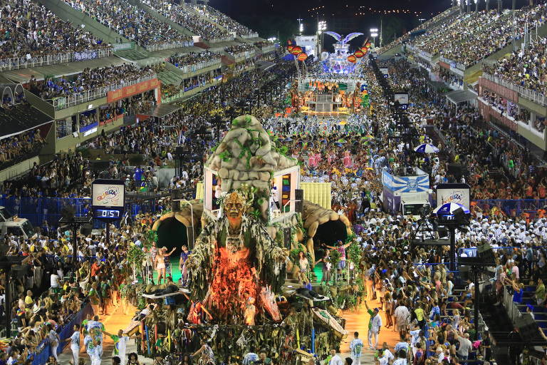 Beija-Flor no  Desfile das Campeãs