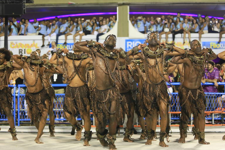 Paraíso do Tuiuti no Desfile das Campeãs