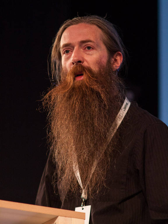 O entusiasta de tecnologias antienvelhecimento Aubrey de Grey