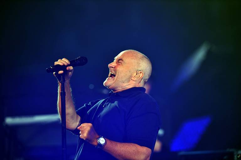 O cantor Phil Collins 