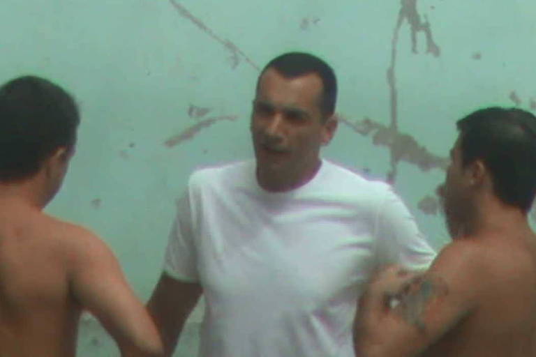  Marcola, chefe do PCC, conversa com detentos na Penitenciaria 2 de Presidente Venceslau