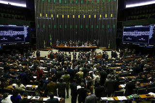 Votação da proposta de reforma política na Câmara dos Deputados