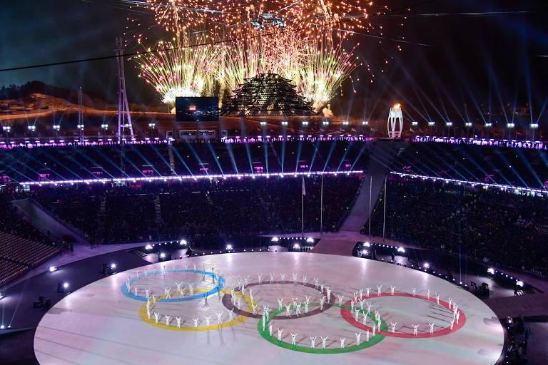 Cerimônia de encerramento das Olimpíadas de Inverno 2018