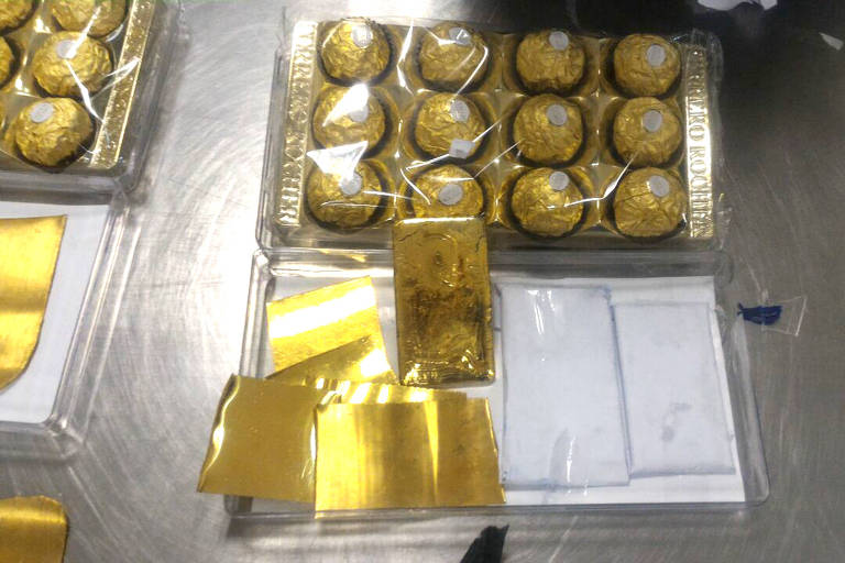 Embarque clandestino de ouro no aeroporto de Guarulhos 