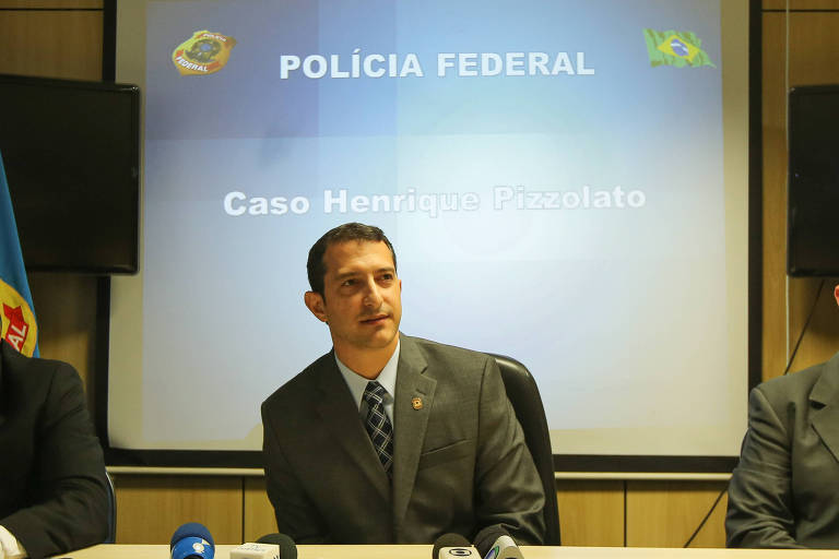 Delegado Rogério Galloro, novo diretor-geral da Polícia Federal, terno e gravata