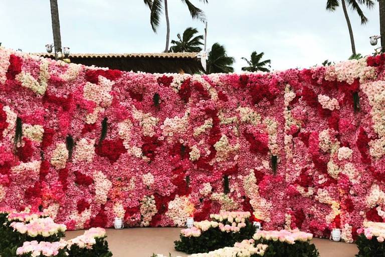 Decoração do casamento de Whindersson Nunes e Luísa Sonza