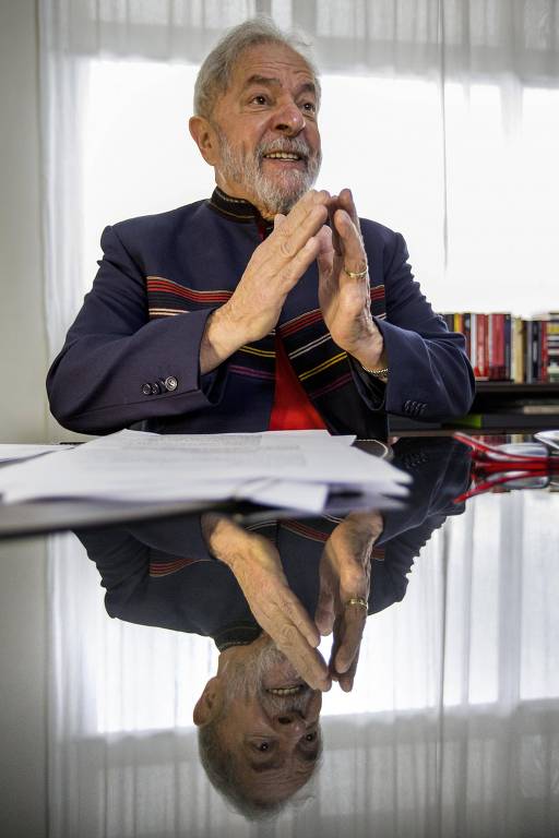 Entrevista com o ex-presidente Lula, realizada no Instituto Lula