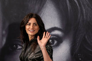 Actor Penelope Cruz poses during a photocall for the movie 
