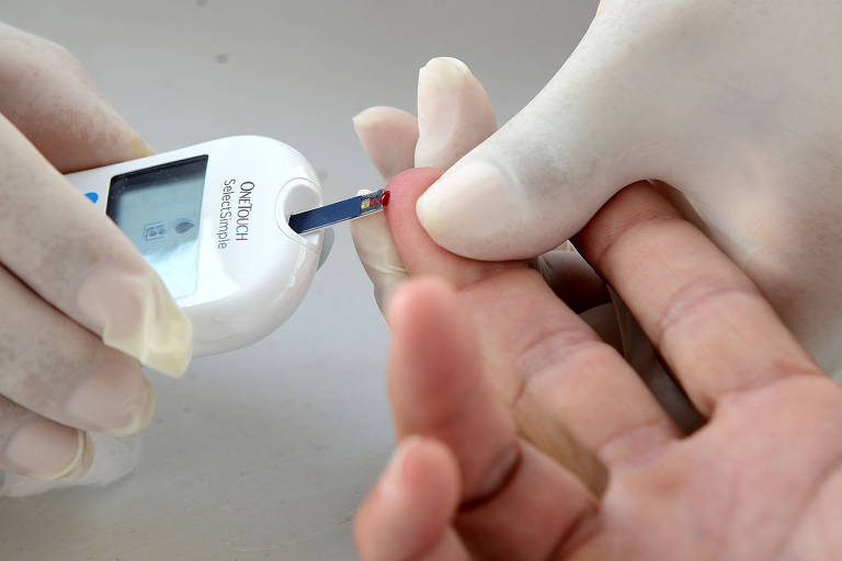 Teste de glicemia pode indicar diabetes