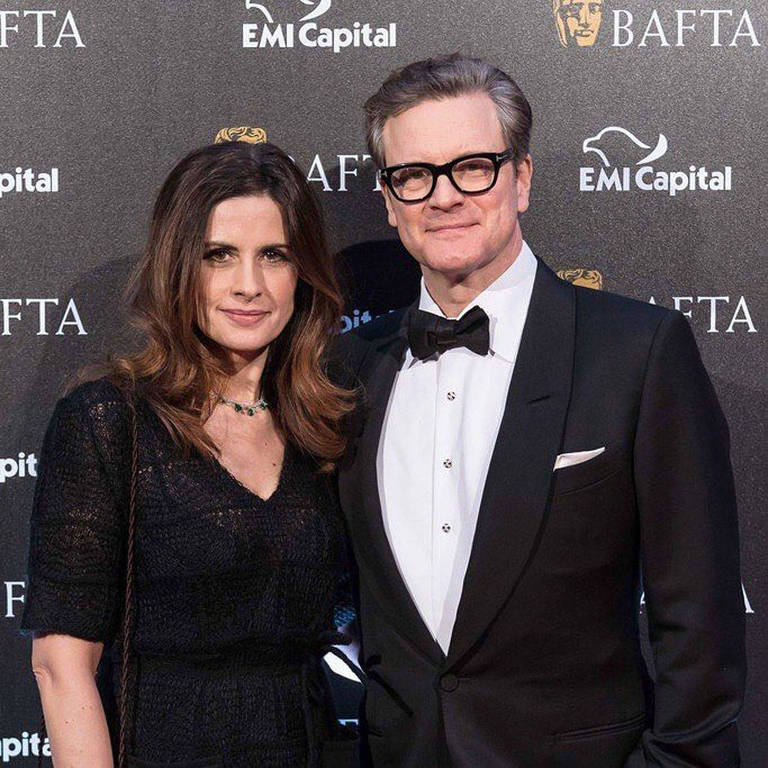 Colin Firth e a mulher, Livia Giuggioli