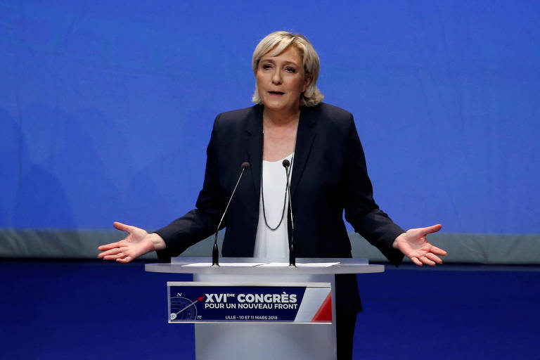 Marine Le Pen quer mudar nome de Frente Nacional para Reunião Nacional
