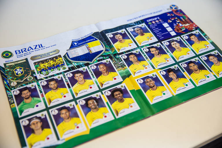 Panini lança álbum de figurinhas oficial da Copa do Mundo 2018