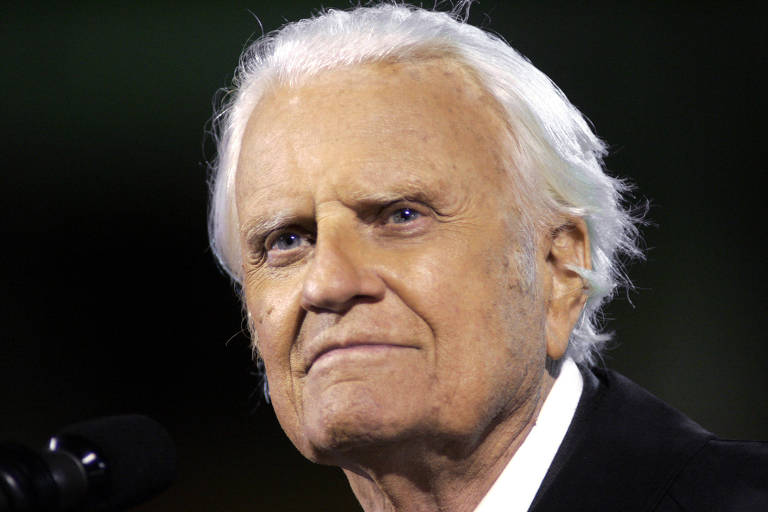 Pastor evangélico Billy Graham, 99, 21.fev.
