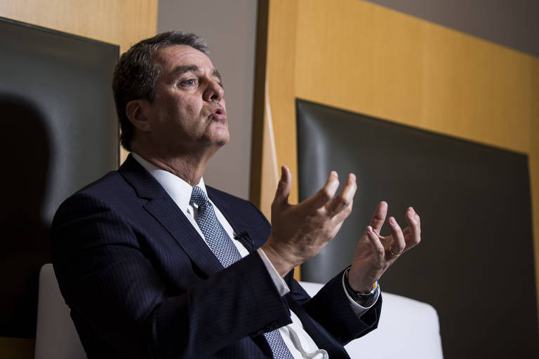 O diplomata brasileiro Roberto Azevedo, diretor da OMC
