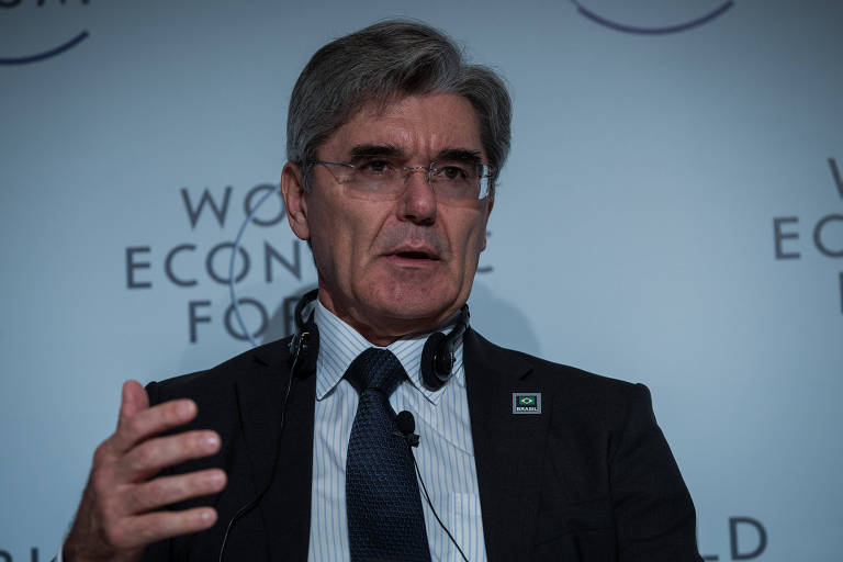 Joe Kaeser, presidente da Siemens no Fórum Econômico Mundial, em São Paulo