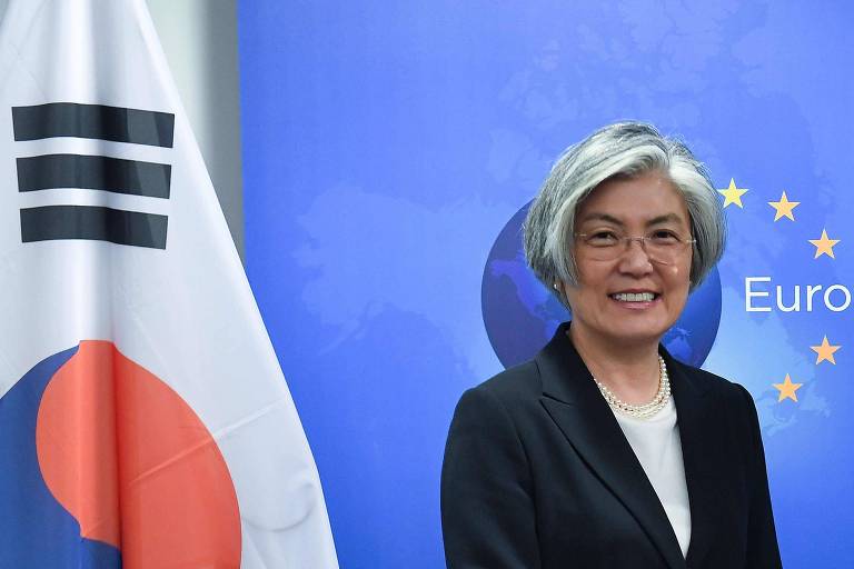 A ministra sul-coreana das Relações Exteriores, Kang Kyung-wha
