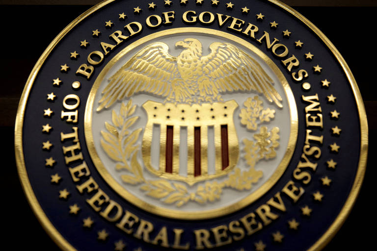 Logomarca do Federal Reserve, banco central americano