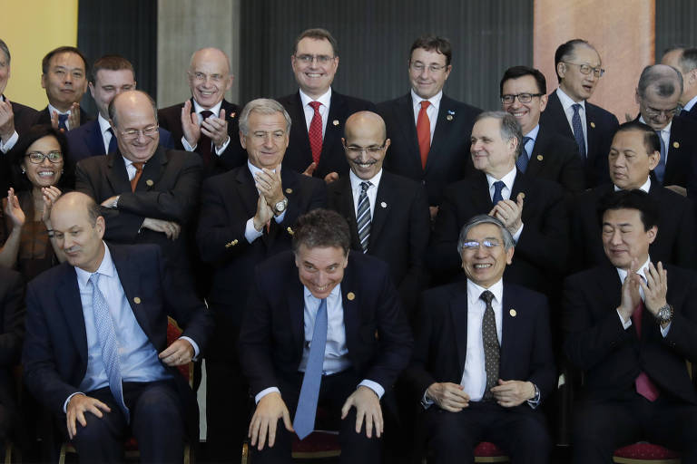 Ministros e presidentes dos BCs do G20 em Buenos Aires