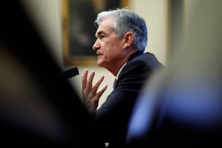 Presidente do Fed, Jerome Powell: banco central americano aumenta juros pela 1ª vez no ano