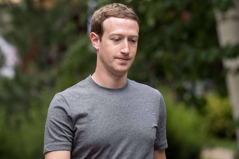 O presidente-executivo do Facebook, Mark Zuckerberg