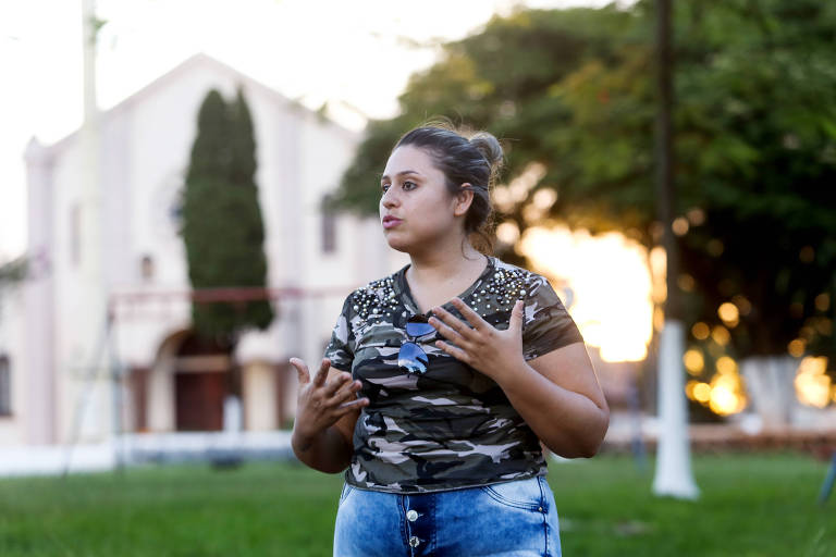 Veronica Moreira, 32, que por oito tomou sibutramina contrabandeada do Paraguai