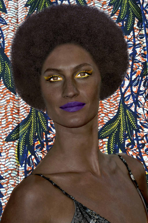 A modelo Gisele Bundchen por Alexandra Loras 