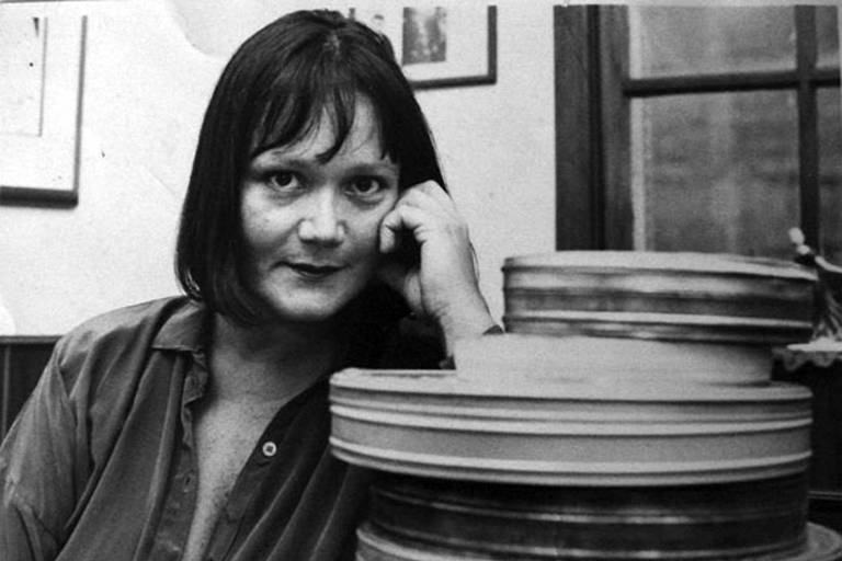 Em foto dos anos 1970, a poeta, professora e cineasta Hilda Machado, que tem seu livro ‘Nuvens’ publicado pela 1ª vez