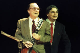 João Gilberto e Tom Jobim