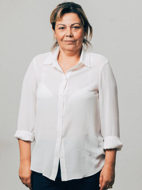 Maria Cristina Gonçalves Szabo, 55, trabalha com “formação em imagem política”. Católica, é de Cotia (SP)