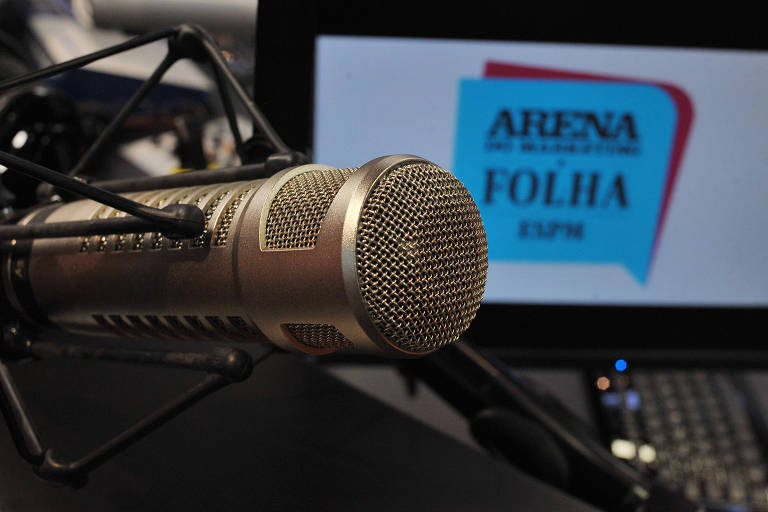 Arena do Marketing, evento mensal da Folha que entrevista publicitários