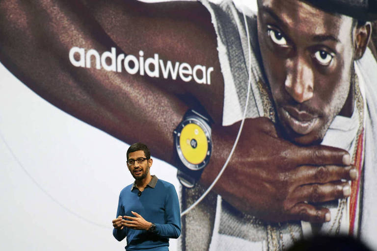 Sundar Picha durante o Google I/O 2015