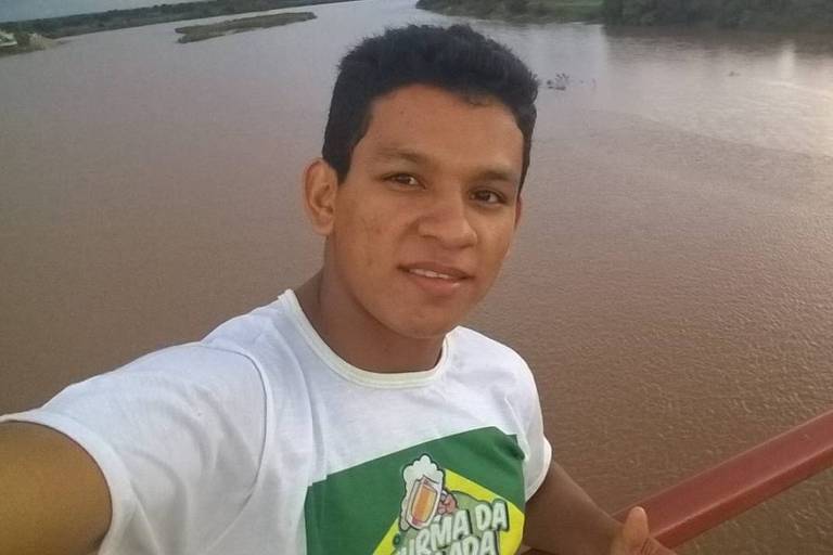 O chapeiro Júlio Lima Santos, 21, que morreu eletrocutado
