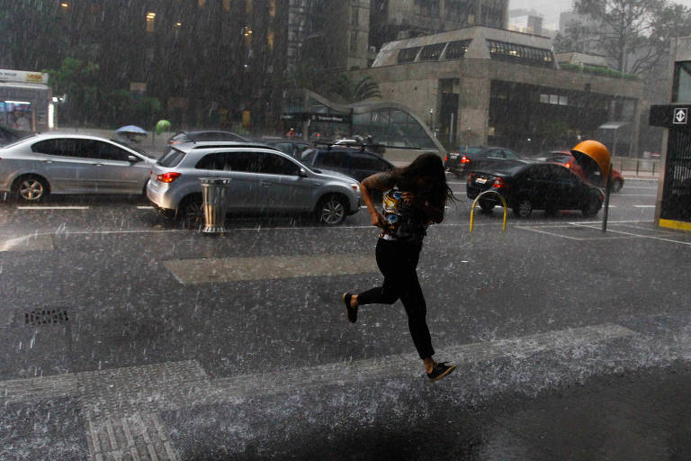 Chuva causa transtornos em SP