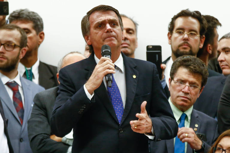 O pré-candidato a presidente Jair Bolsonaro (PSL)
