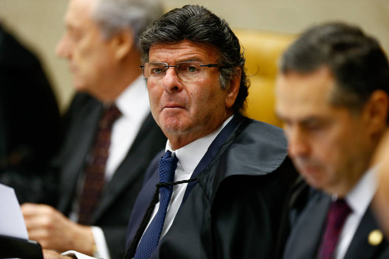 O ministro Luiz Fux, do STF, que proibiu o ex-presidente Lula de dar entrevista à Folha na prisão