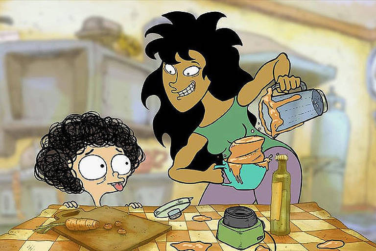 Frame da série animada "Irmão do Jorel", do Cartoon Network