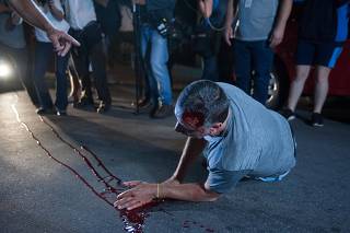 Manifestante contra o ex presidente Lula é agredido