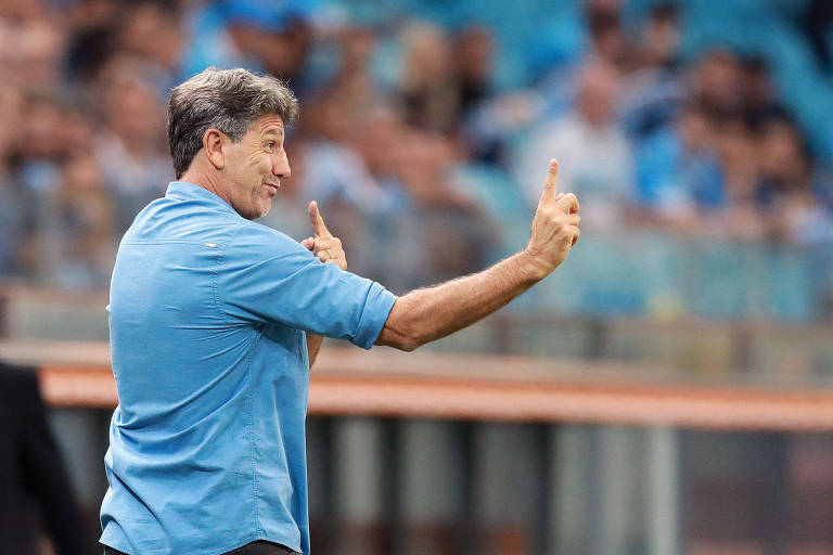 Técnico do Grêmio, Renato Gaúcho, é uma das atrações das finais dos Campeonatos Estaduais deste domingo (8)