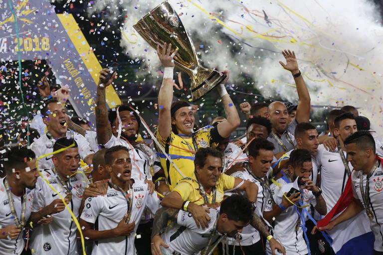Corinthians conquista título estadual contra o Palmeiras