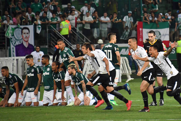 Corinthians conquista título estadual contra o Palmeiras