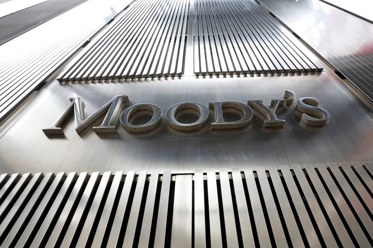 Logo da Moody's em Nova York